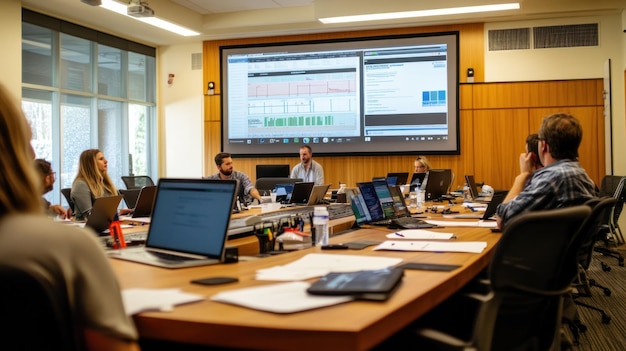 A small business owner reviewing financial records at a tidy desk